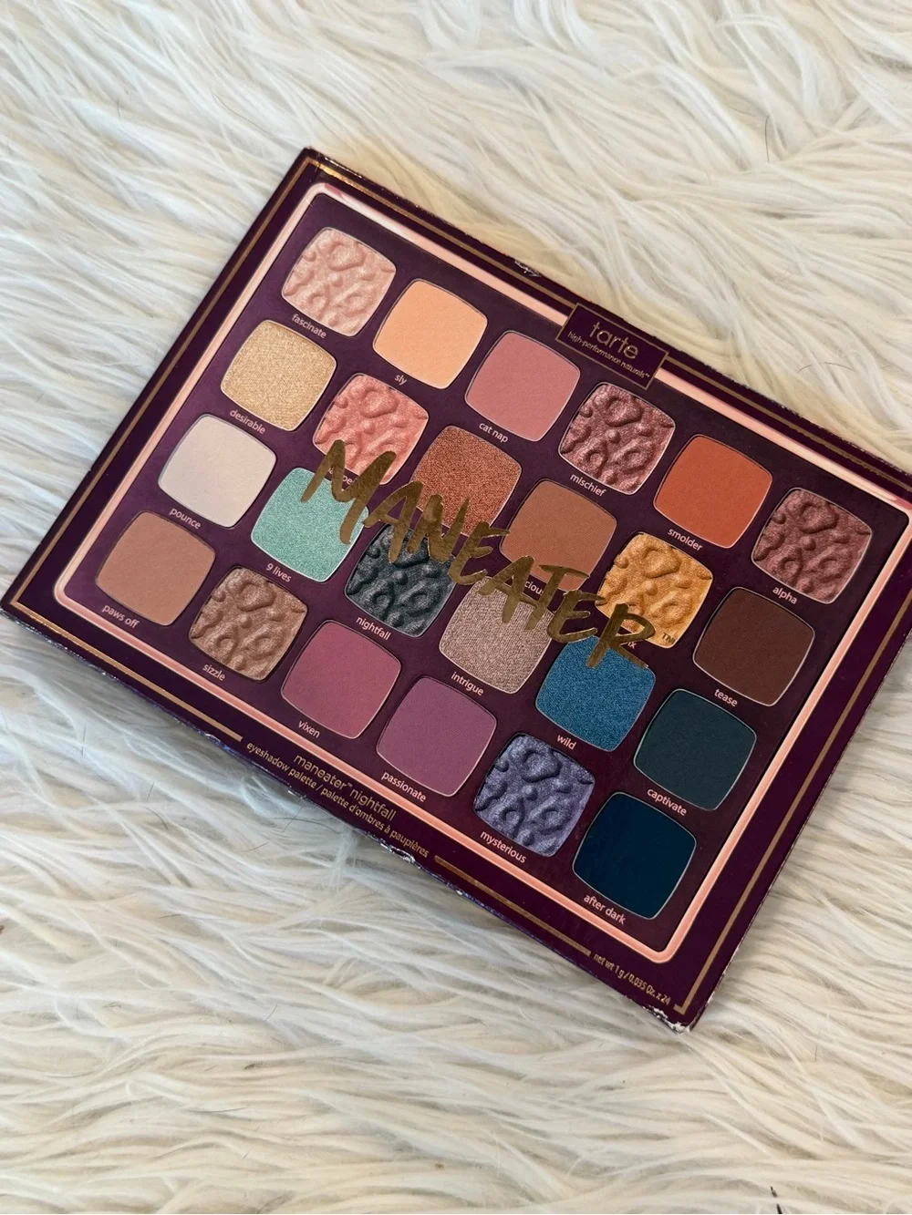 ⭐️NEW⭐️ TARTE | MANEATER NIGHTFALL Eyeshadow Palette